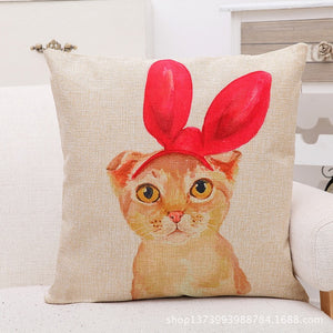 YOLO Cats Home Cushion Pillow Cases