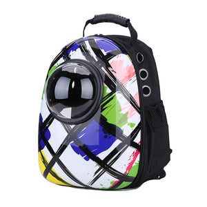Astronaut Space Capsule Pet Carrier Backpack Themed Color