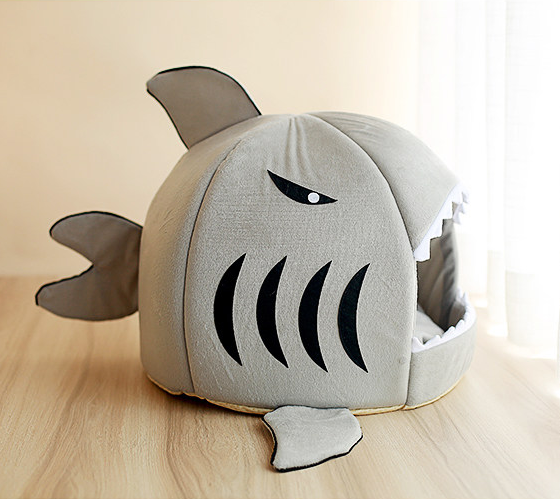Scary Shark Cave for Cats & Dogs (20% off New Year promo)